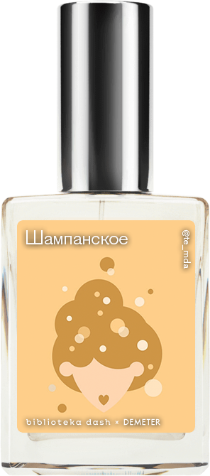 Demeter Fragrance Library Авторский одеколон «Шампанское» (Champagne Brut) 30мл фото