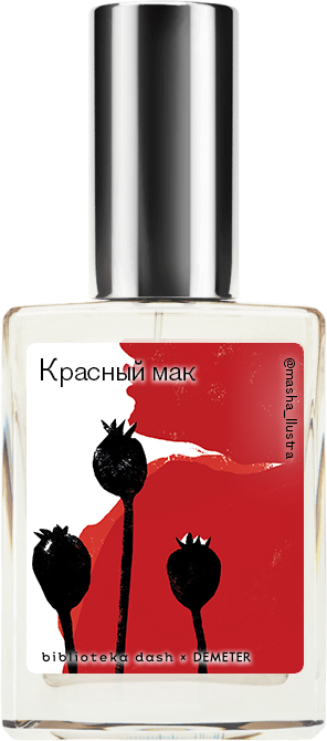 

Demeter Fragrance Library Авторский одеколон «Красный мак» (Red Poppies) 30мл, Red Poppies 30мл