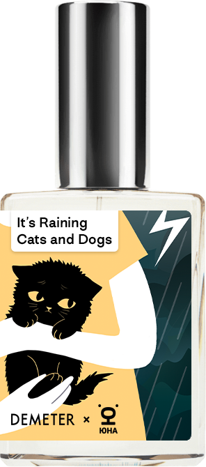 

Demeter Fragrance Library Авторский одеколон «Котик боится грозы» (It's raining cats and dogs) 30мл, It's raining cats and dogs 30мл